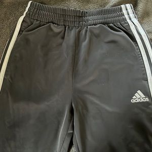 Boys grey adidas tricot sweats